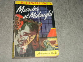 Vintage Paperback Murder at Midnight by R. A. J. Walling from 1942 Avon #16 Good - £3.18 GBP