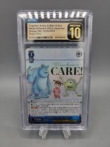 Disney 100 Sulley &amp; Mike &amp; Boo Dsw/S104-095S SR CGC Pristine 10 Weiss Sc... - $44.53