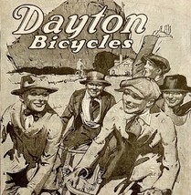 1920 Dayton Bicycles Advertisement Transportation Davis Sewing Co Epheme... - £17.15 GBP