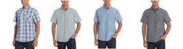 Hurley Men&#39;s Short Sleeve Cotton Woven Shirt - £15.63 GBP