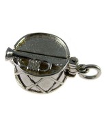 Welded Bliss Sterling 925 Silver Jazz Age Drum Opening Charm. Dancing Co... - £32.38 GBP