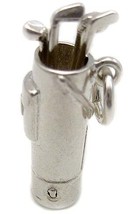 Welded Bliss Sterling 925 Silver Golf Bag With Clubs Charm. WBC1099 - $44.10