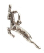 Welded Bliss Sterling 925 Silver Gazelle Antelope Charm Or Pendant WBC1062 - £23.13 GBP