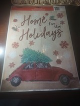 Window Clings &quot;Home For The Holidays&quot; - £10.16 GBP