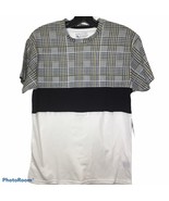 Color Block Short Sleeve Men&#39;s T-Shirt Size M - $355.42 MXN