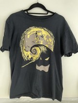 Mad Engine Disney Mens L Black The Nightmare Before Christmas Boogie Moon T A587 - £15.78 GBP