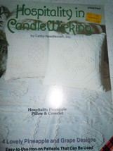 Hospitality in Candle Wicking Pattern Book #76490 Plaid - $6.99