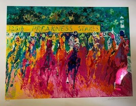 Leroy Neiman 125th Preakness Stakes &quot; Hand Signed &amp; Numbered Serigraphy Horse... - £2,526.58 GBP