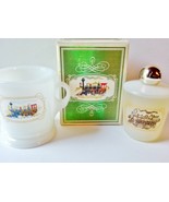 Vintage Avon Iron Horse Train Engine Fire King Shaving Mug and 7oz After... - $34.30 CAD