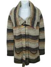 Goddis Knit Weave Cardigan Sweater Size S / M Womens - £27.09 GBP