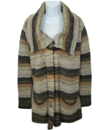 Goddis Knit Weave Cardigan Sweater Size S / M Womens - £27.33 GBP