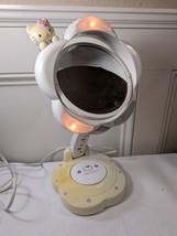Hello Kitty Lighted Make-Up Mirror vanity magnifying electric folding Emerson - £46.42 GBP