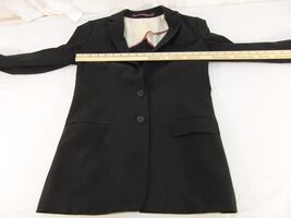 Adult Women's Unbranded Black Two Button Front Blazer Lined Nice! 30962 - $21.62