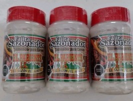 3X El Pariente Beef Fajita Seasoning ( Sazonador ) 3 Containers of 7oz E... - $28.70