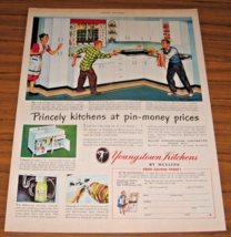 1948 Print Ad Youngstown Kitchens by Mullin 40&#39;s Family Warren,OH - $14.36