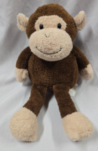 Animal Adventure Sweet Sprouts Brown Monkey 16&quot; Plush Stuffed Animal 2015 - $34.63