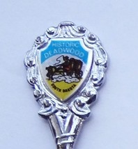 Collector Souvenir Spoon USA South Dakota Deadwood Historic District Stage Coach - £3.13 GBP