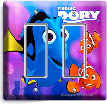 Finding Dory Pink Jellyfish Nemo Double Gfci Light Switch Wall Plate Kids Room - £8.94 GBP
