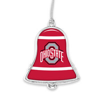 61947 Ohio State Seminoles Bell Christmas Ornament with Stripes - £13.93 GBP