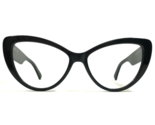 Longchamp Eyeglasses Frames LO663S 005 Shiny Black Cat Eye Oversized 56-... - $118.79