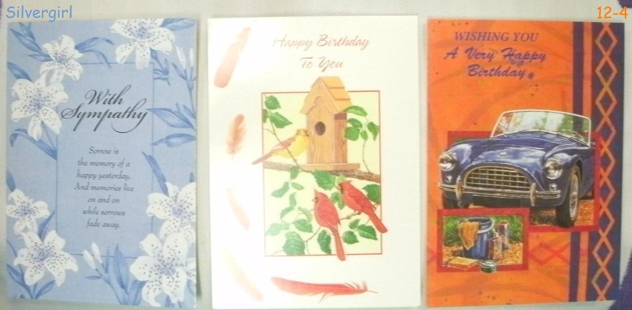 5 Classic Card Sampler Greetings Cards Envelopes 7 1/4 x 5 1/4" Regal - $6.99