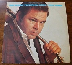 Roy Clark &quot;Yesterday,When I Was Young&quot; Vinyl 12&quot;LP Album-Records-Vintage-Old-Vtg - £4.28 GBP