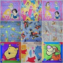 Fabric Princesses Spongebob Squarepants Pooh Tigger Daisy Kingdom Tiana - $6.99+