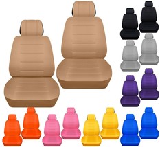 Front set car seat covers fits Nissan Hardbody truck 1990 to 1997 Bucket seats - £61.54 GBP