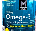 Member's Mark 900 mg Omega-3 from Fish Oil Softgels 150 Count EXP 11/2026 - $29.63