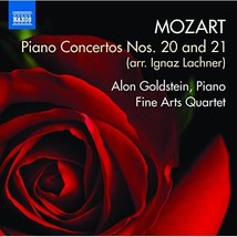 Mozart:Piano Concertos For Quartet [Alon Goldstein; Fine Arts Quartet; Rachel Ca - £20.31 GBP