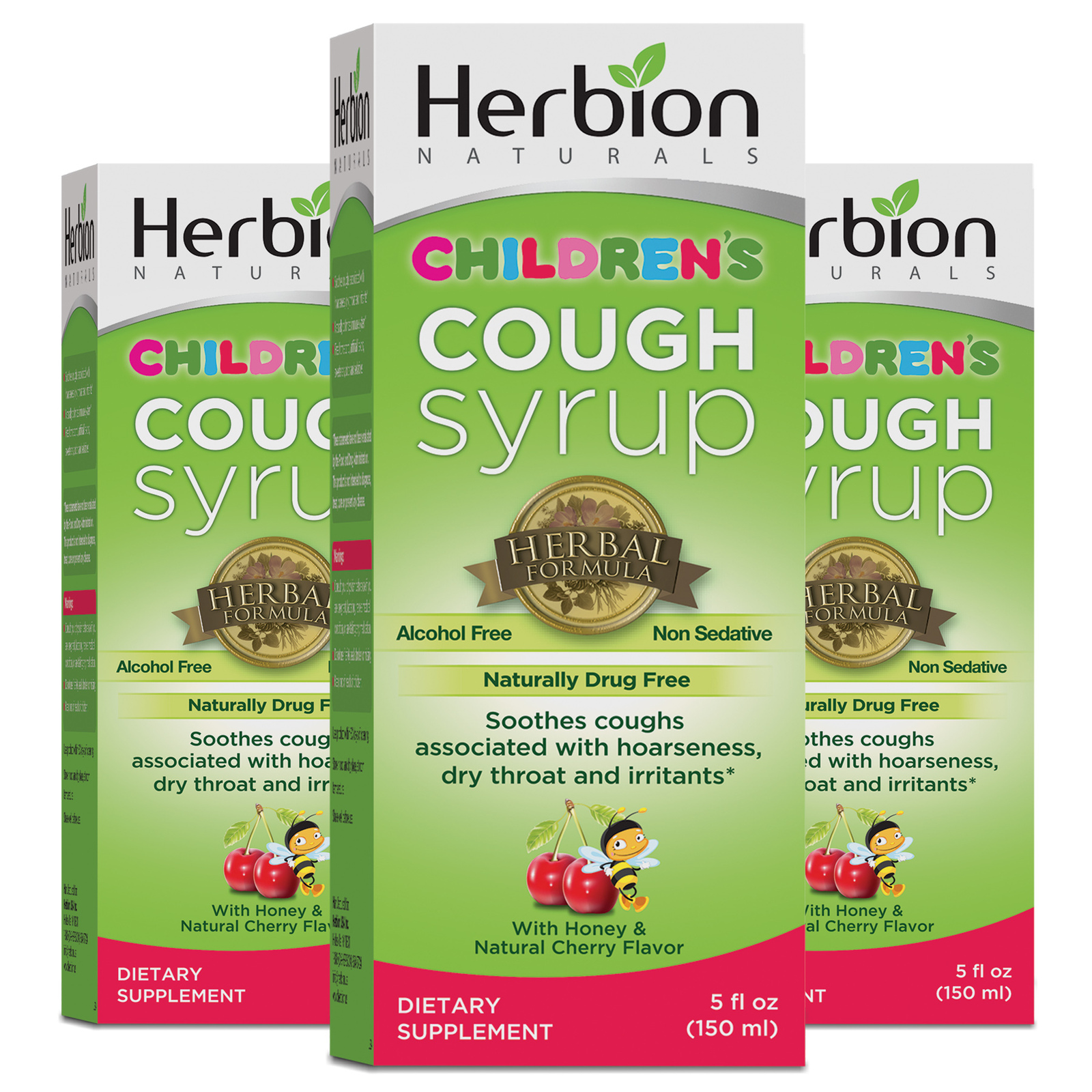Herbion Naturals Children's Cough Syrup Children 5 fl oz (Pack of 3) - $29.99