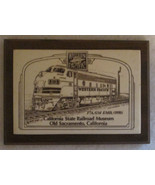 Western Pacific Train F7A GM EMD 1950 California State Railroad Museum S... - $25.90