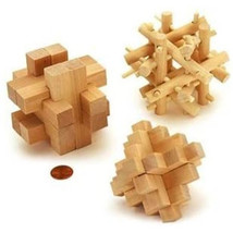 Cardinal Classic Brain Benders 3D Wood Puzzles - £27.94 GBP