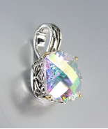 Designer Style Silver Gold Balinese Filigree Aurora Borealis CZ Crystal ... - £21.57 GBP