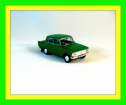 MOSKVITCH - 408 1964 ,GREEN EDICOLA 1/43 DIECAST CAR COLLECTOR&#39;S MODEL,NEW - £19.21 GBP