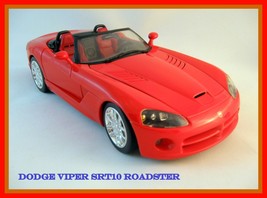 Dodge Viper Srt10 Roadster 1:18 Metallic Red,Hot Wheels Car Collector&#39;s Model - £51.40 GBP