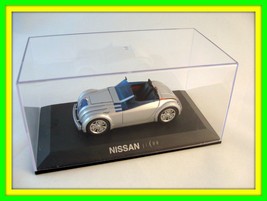 NISSAN-JIKOO Spider Titanium Silver Edicola 1/43 Diecast Car Collector&#39;s Model - £20.21 GBP