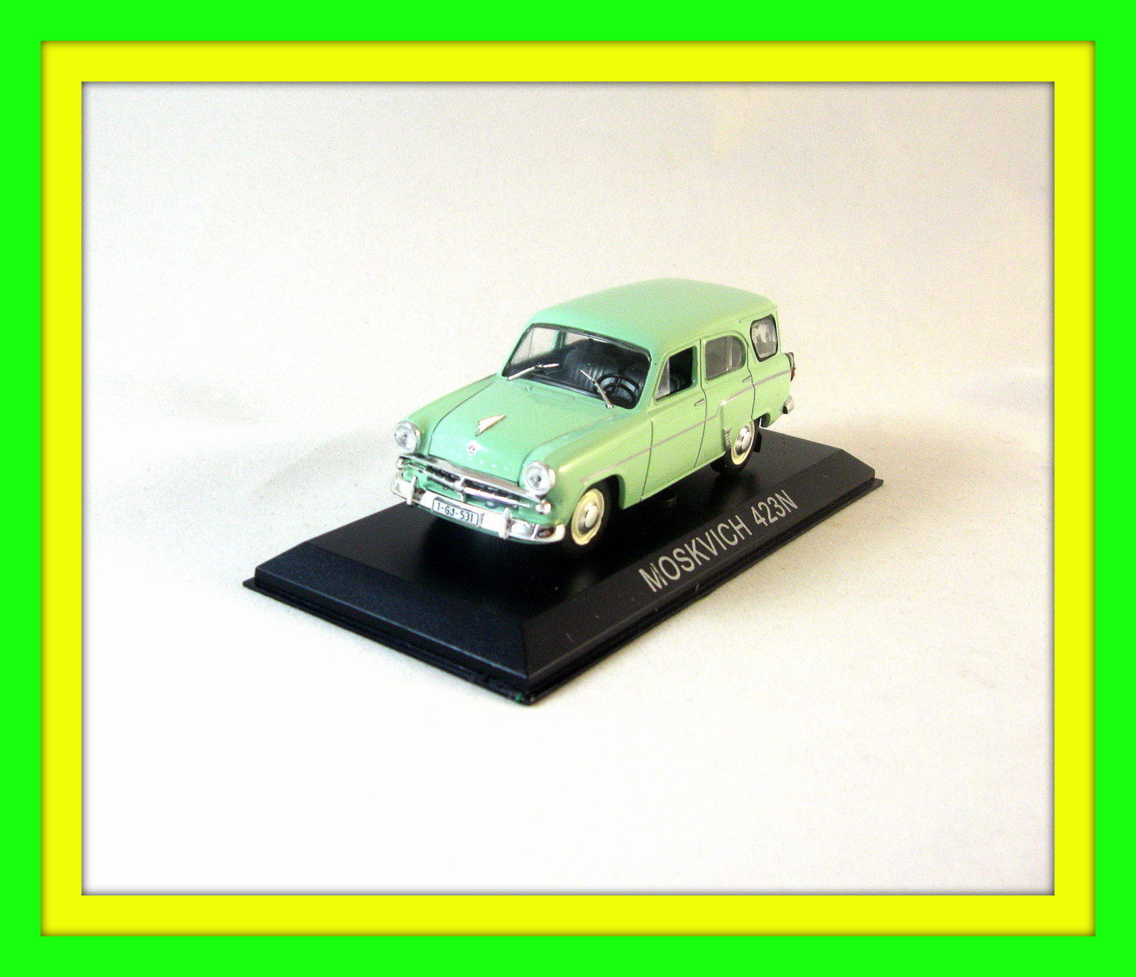 MOSKVITCH 423N, ALTAYA 1/43 DIECAST CAR COLLECTOR&#39;S MODEL,COLLECTIBLE MO... - $25.29