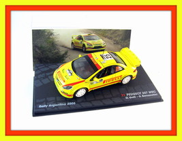 Peugeot 307 WRC#25, 2006 Yellow Altaya 1/43 Diecast Car Collector&#39;s Model, New - £26.02 GBP