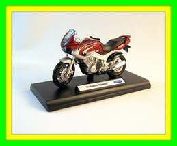 2001 Yamaha Tdm 850 Welly Diecast Motorcycle Model 1:18 Collectible , Rare ,New - £20.96 GBP