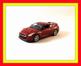 Nissan GT-R Red Welly 1/38 Diecast Sport Car Model, Car Collector's Model ,New - $21.15