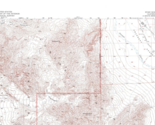 Ryan Quadrangle California-Nevada 1952 Topo Map USGS 1:62500 Topographic - £17.25 GBP