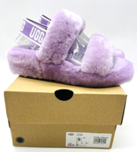 UGG Oh Yeah Slip On Wedge Slippers - Lilac Bloom, US 6 / EUR 37 - $59.39