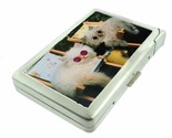 Kittens Who Chill Cigarette Case with Built in Lighter Metal Wallet - $19.75