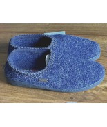 HAFLINGER ATB Ocean BLUE wool slipper Arch Support US  10 11 EU 41 42 - $96.04 CAD