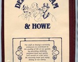 Dewey Cheatem &amp; Howe Lunch Menu N Division in Spokane Washington - £17.40 GBP