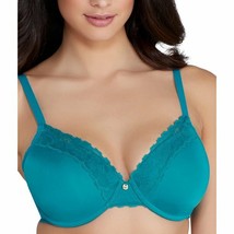 Natori Versteckte Glamour Tiefes Blaugrün Blau Bügel-bh 736044 - $34.99