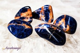 Sunset Sodalite - Tumbled - £4.34 GBP