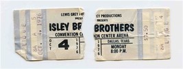 2 Isley Brothers Concert Ticket Stubs Convention Center Arena Dallas Tex... - £12.39 GBP