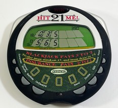Radica Hit Me 21! Handheld Electronic Game LCD Screen 2004 - Tested Working - £5.49 GBP
